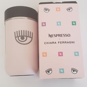 Nespresso Chiara Ferragni Nomad travel mug